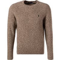 Polo Ralph Lauren Herren Pullover braun Wolle unifarben von Polo Ralph Lauren