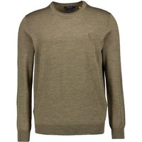 Polo Ralph Lauren Herren Pullover grün unifarben Slim Fit von Polo Ralph Lauren