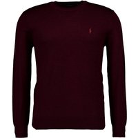 Polo Ralph Lauren Herren Pullover rot unifarben Slim Fit von Polo Ralph Lauren