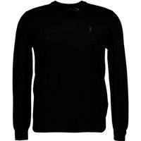 Polo Ralph Lauren Herren Pullover schwarz unifarben Slim Fit von Polo Ralph Lauren
