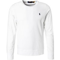 Polo Ralph Lauren Herren Sweatshirt weiß unifarben von Polo Ralph Lauren