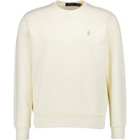Polo Ralph Lauren Herren Sweatshirt weiß unifarben von Polo Ralph Lauren
