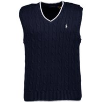 Polo Ralph Lauren Herren Pullunder blau unifarben von Polo Ralph Lauren