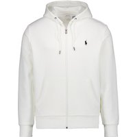 Polo Ralph Lauren Herren Sweatjacke weiß unifarben von Polo Ralph Lauren