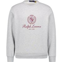 Polo Ralph Lauren Herren Sweatshirt grau unifarben von Polo Ralph Lauren