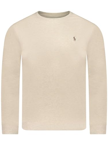 Polo Ralph Lauren Herren T-Shirt, Waffelstrick, langärmlig - Beige - XX-Large von Polo Ralph Lauren