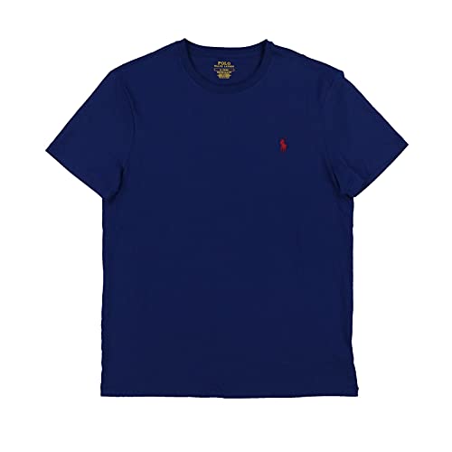 Polo Ralph Lauren Herren-T-Shirt mit Rundhalsausschnitt, Dunkles Königsblau, X-Groß von Polo Ralph Lauren