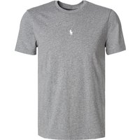 Polo Ralph Lauren Herren T-Shirt grau meliert Slim Fit von Polo Ralph Lauren
