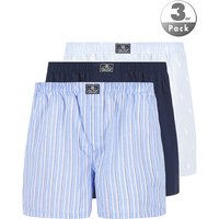 Polo Ralph Lauren Herren Boxershorts blau Reine Baumwolle Gemustert,unifarben von Polo Ralph Lauren