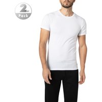 Polo Ralph Lauren Herren T-Shirts weiß Baumwolle & Mix unifarben von Polo Ralph Lauren