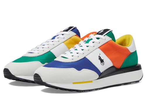 Polo Ralph Lauren Herren Zug 89 Pp Sneaker, Asymmetrischer Colorblock, 44 EU von Polo Ralph Lauren