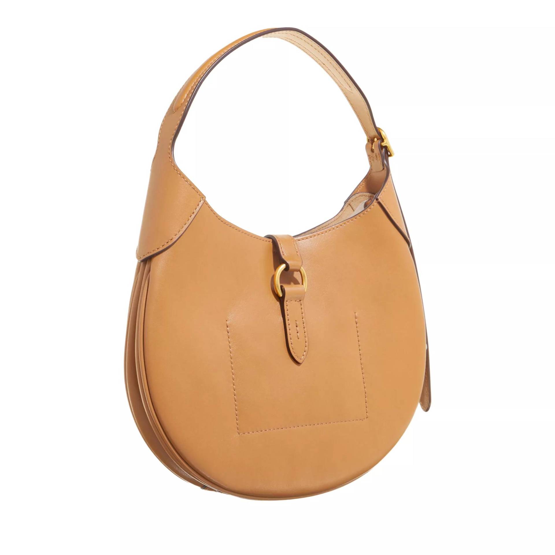 Polo Ralph Lauren Hobo Bag - Shoulder Bag Small - Gr. unisize - in Braun - für Damen von Polo Ralph Lauren