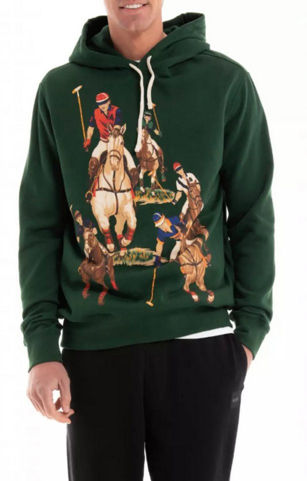 Polo Ralph Lauren Hoodie Five Horsemen Sweater QR-Code zur sofortigen Echtheitsprüfung über das Ralph Lauren-System von Polo Ralph Lauren