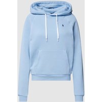 Polo Ralph Lauren Hoodie in Melange-Optik in Hellblau, Größe XL von Polo Ralph Lauren