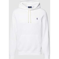 Polo Ralph Lauren Hoodie mit Logo-Patch in Weiss, Größe L von Polo Ralph Lauren