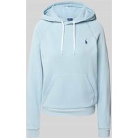 Polo Ralph Lauren Hoodie mit Logo-Stitching in Hellblau, Größe XS Polo Ralph Lauren Hoodie mit Logo-Stitching in Hellblau, Größe XS von Polo Ralph Lauren