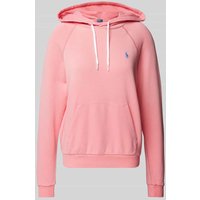 Polo Ralph Lauren Hoodie mit Logo-Stitching in Pink, Größe XS von Polo Ralph Lauren