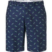 Polo Ralph Lauren Herren Shorts blau Mikrofaser gemustert von Polo Ralph Lauren