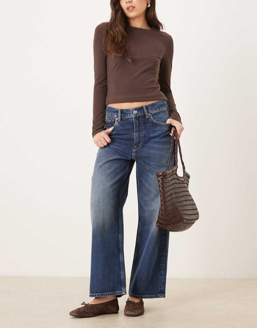 Polo Ralph Lauren - Jeans in Dunkelblau mit weitem Schnitt von Polo Ralph Lauren