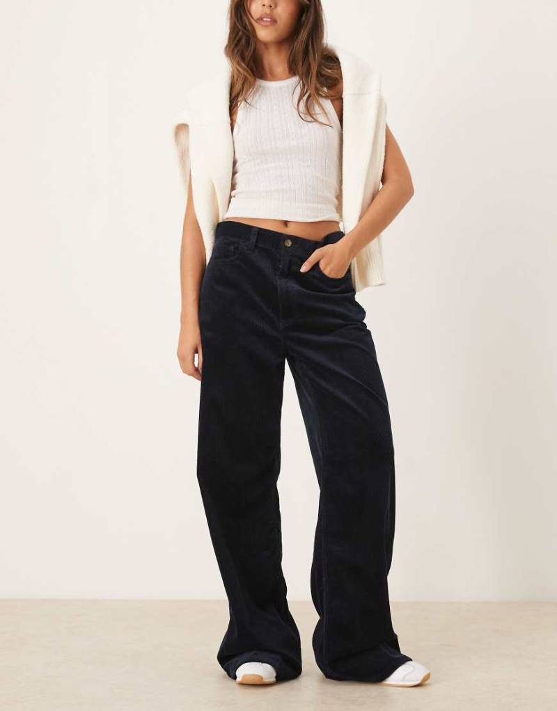 Polo Ralph Lauren - Jeans mit weitem Bein in Marineblau von Polo Ralph Lauren