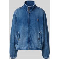 Polo Ralph Lauren Jeansjacke mit Logo-Stitching in Jeansblau, Größe XL Polo Ralph Lauren Jeansjacke mit Logo-Stitching in Jeansblau, Größe XL von Polo Ralph Lauren