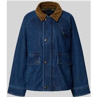 Polo Ralph Lauren Jeansjacke mit Pattentaschen in Jeansblau, Größe L Polo Ralph Lauren Jeansjacke mit Pattentaschen in Jeansblau, Größe L von Polo Ralph Lauren