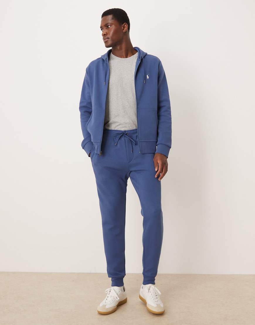 Polo Ralph Lauren - Jogginghose aus Doppelstrick in Marineblau mit Markenlogo von Polo Ralph Lauren
