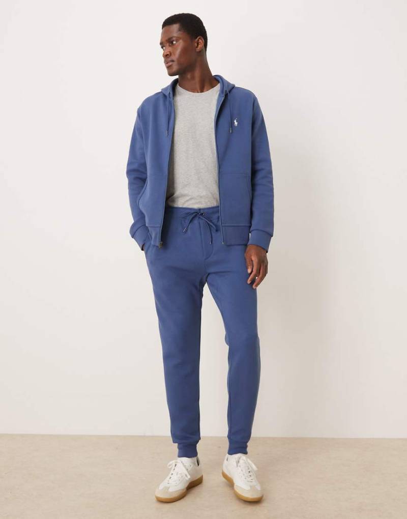 Polo Ralph Lauren - Jogginghose aus Doppelstrick in Marineblau mit Markenlogo von Polo Ralph Lauren