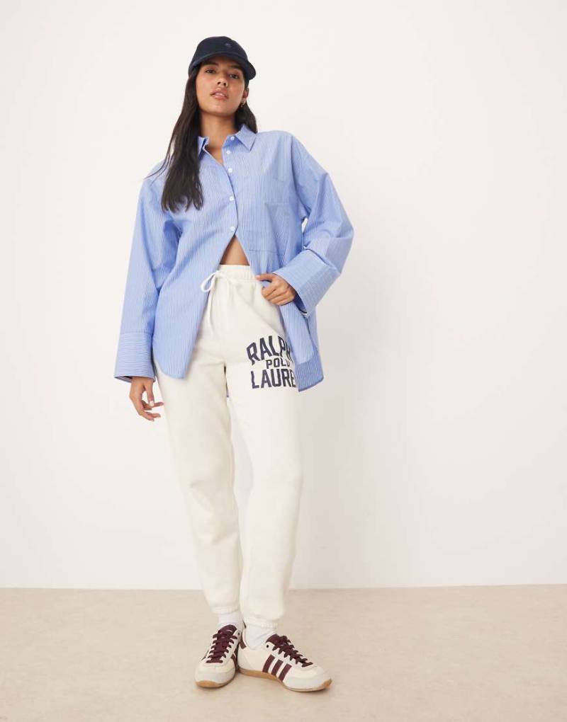 Polo Ralph Lauren - Jogginghose in Grau mit Bündchen und Logo von Polo Ralph Lauren