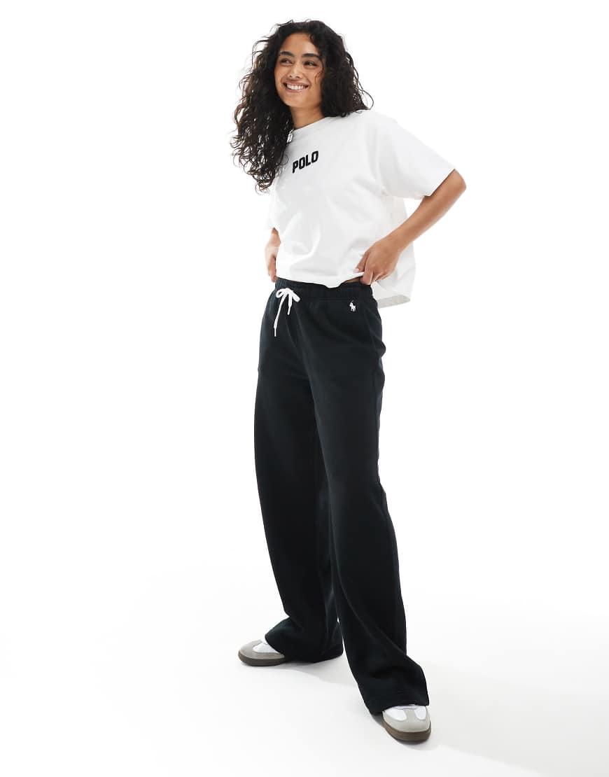 Polo Ralph Lauren - Jogginghose in Schwarz mit geradem Bein Polo Ralph Lauren - Jogginghose in Schwarz mit geradem Bein von Polo Ralph Lauren