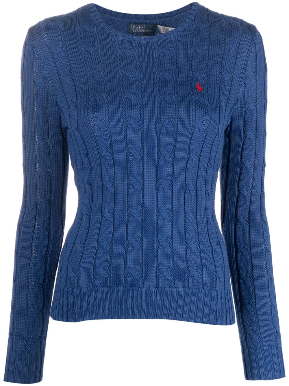 Polo Ralph Lauren Julianna Pullover mit Zopfmuster - Blau von Polo Ralph Lauren