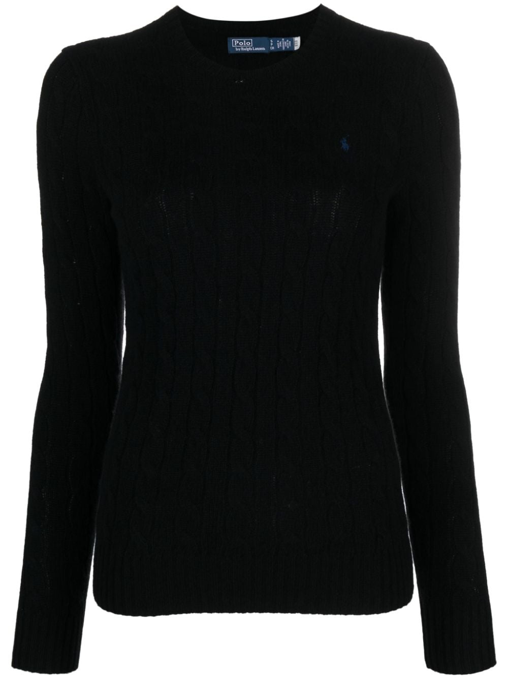 Polo Ralph Lauren Julianna Pullover mit Zopfmuster - Schwarz von Polo Ralph Lauren