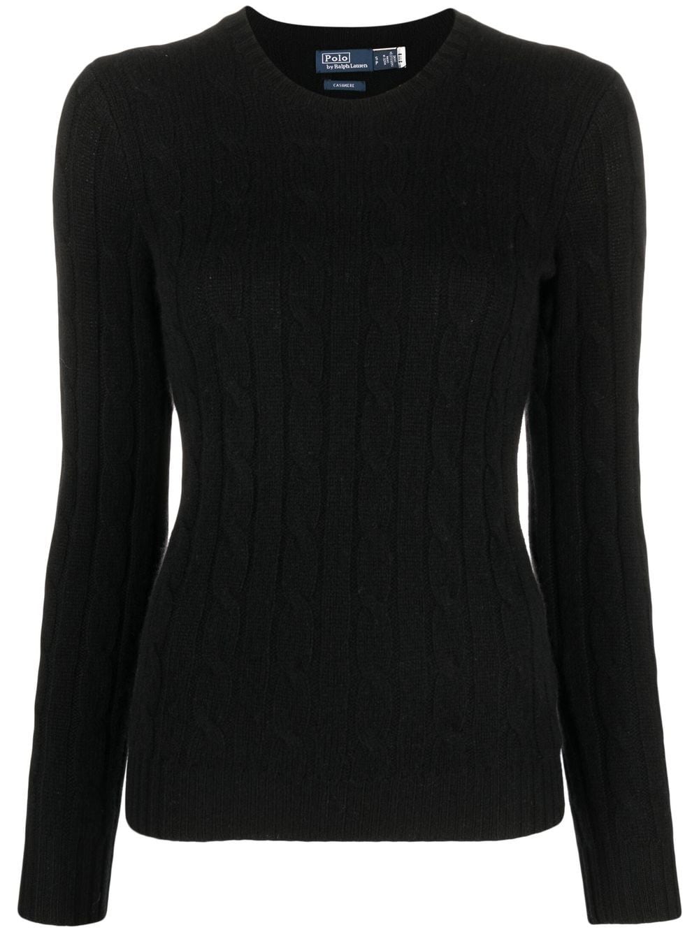 Polo Ralph Lauren Julianna Pullover mit Zopfmuster - Schwarz von Polo Ralph Lauren