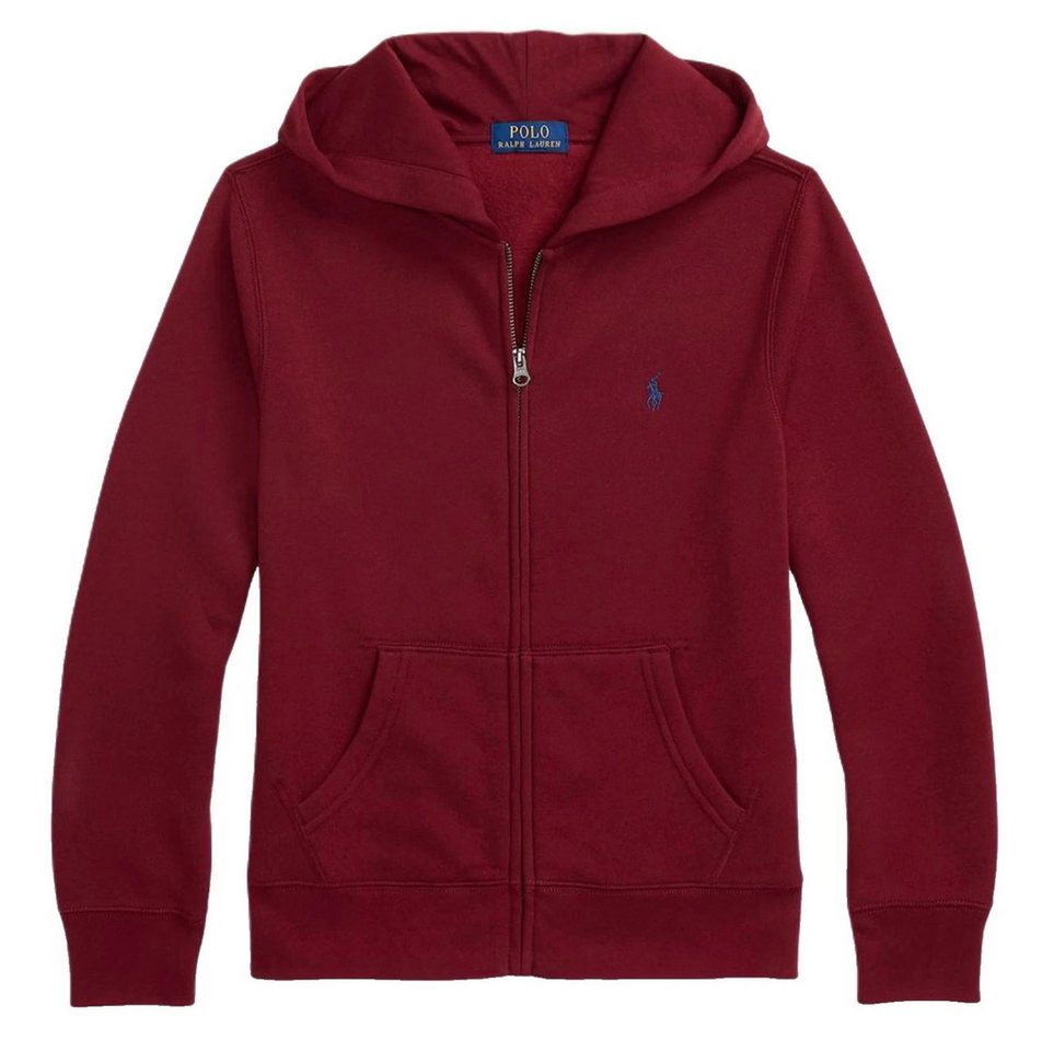 Polo Ralph Lauren Kapuzensweatjacke Sweatjacke Fleece Innenfutter Hooded Sweatshirt Sofort authentifizierbar durch QR-Code über das Ralph Lauren System von Polo Ralph Lauren