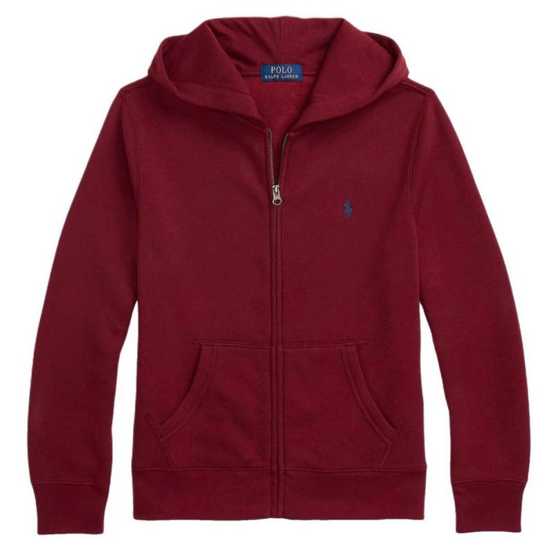 Polo Ralph Lauren Kapuzensweatjacke Sweatjacke Fleece Innenfutter Hooded Sweatshirt Sofort authentifizierbar durch QR-Code über das Ralph Lauren System von Polo Ralph Lauren