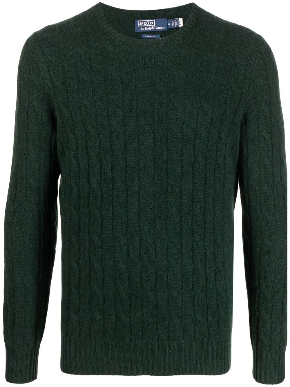 Polo Ralph Lauren Kaschmirpullover mit Zopfmuster - Grün von Polo Ralph Lauren