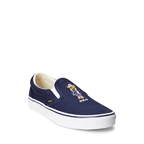 Polo Ralph Lauren Keaton Slip-On Sneaker, Navy, 40 EU von Polo Ralph Lauren