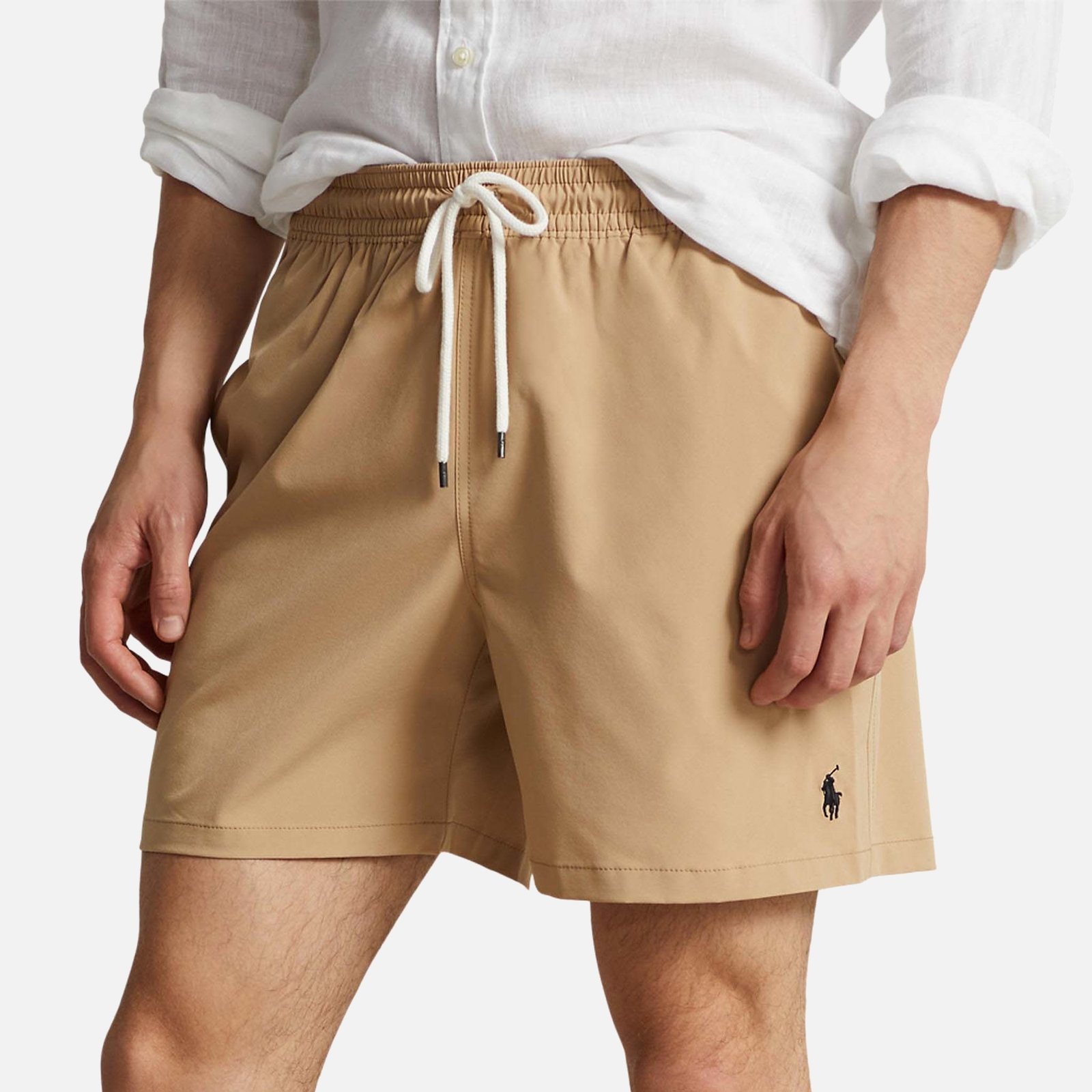 Polo Ralph Lauren Klassische Badeshorts Traveler - Vintage Khaki - M von Polo Ralph Lauren