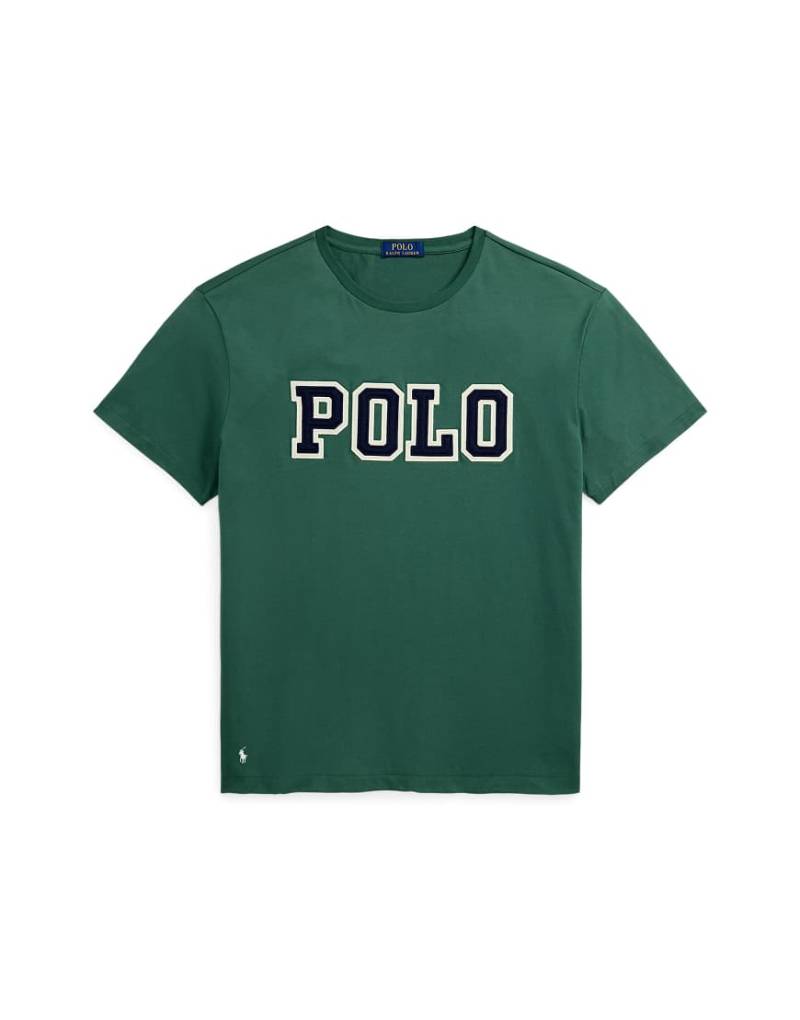 Polo Ralph Lauren - Klassisches Oversize-T-Shirt in Dunkelgrün mit appliziertem Logo von Polo Ralph Lauren