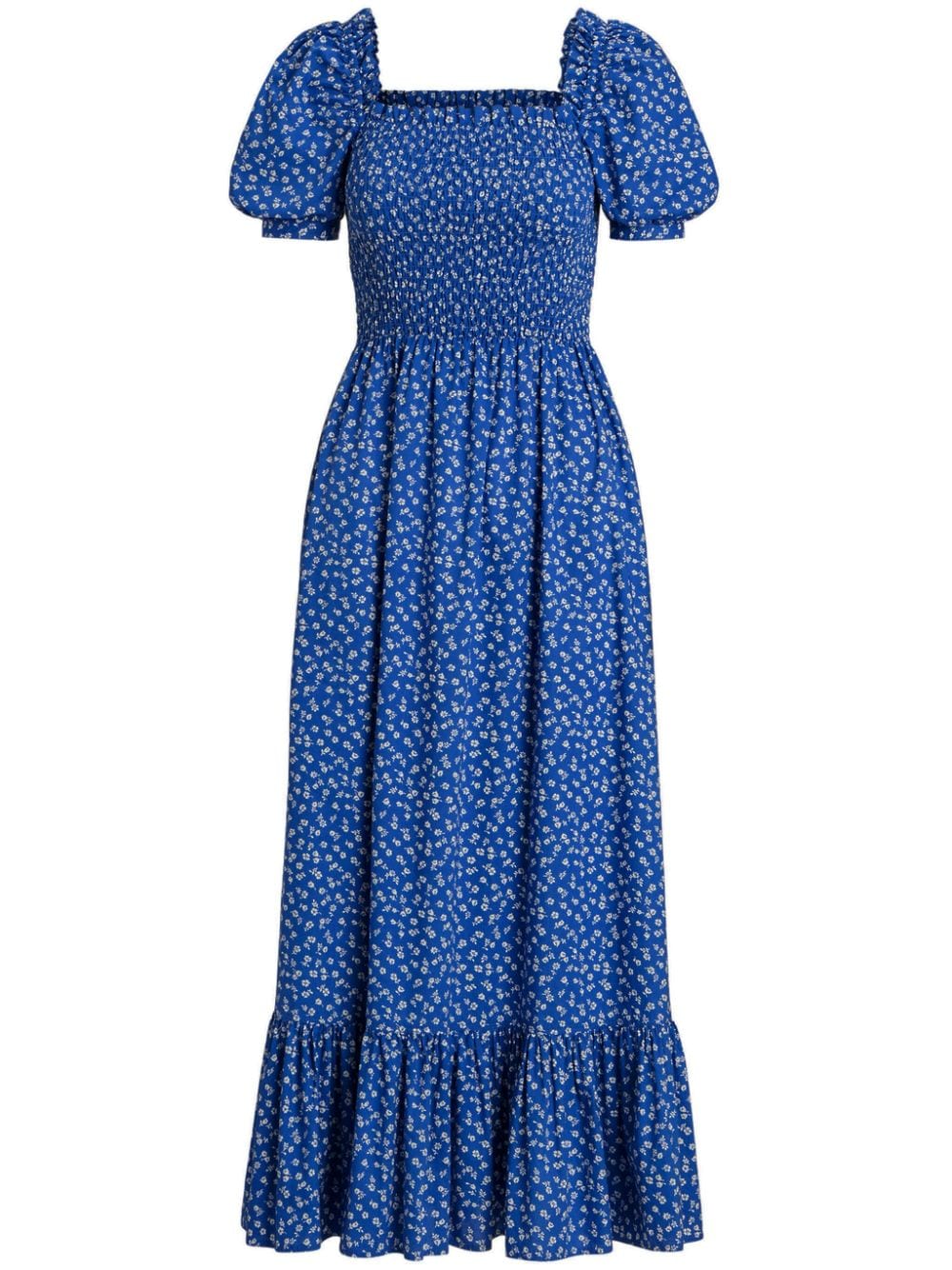 Polo Ralph Lauren Kleid mit Blumen-Print - Blau von Polo Ralph Lauren