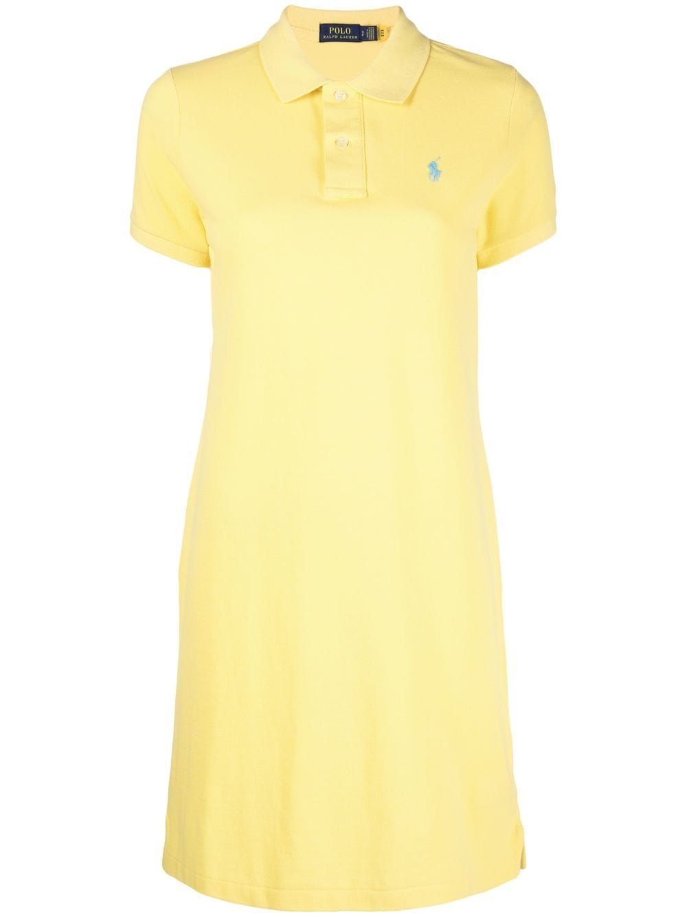 Polo Ralph Lauren Kleid mit Polo Pony-Stickerei - Gelb von Polo Ralph Lauren