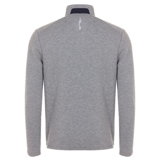 Polo Ralph Lauren LONG SLEEVE PULLOVER Stretch Midlayer grau melange von Polo Ralph Lauren
