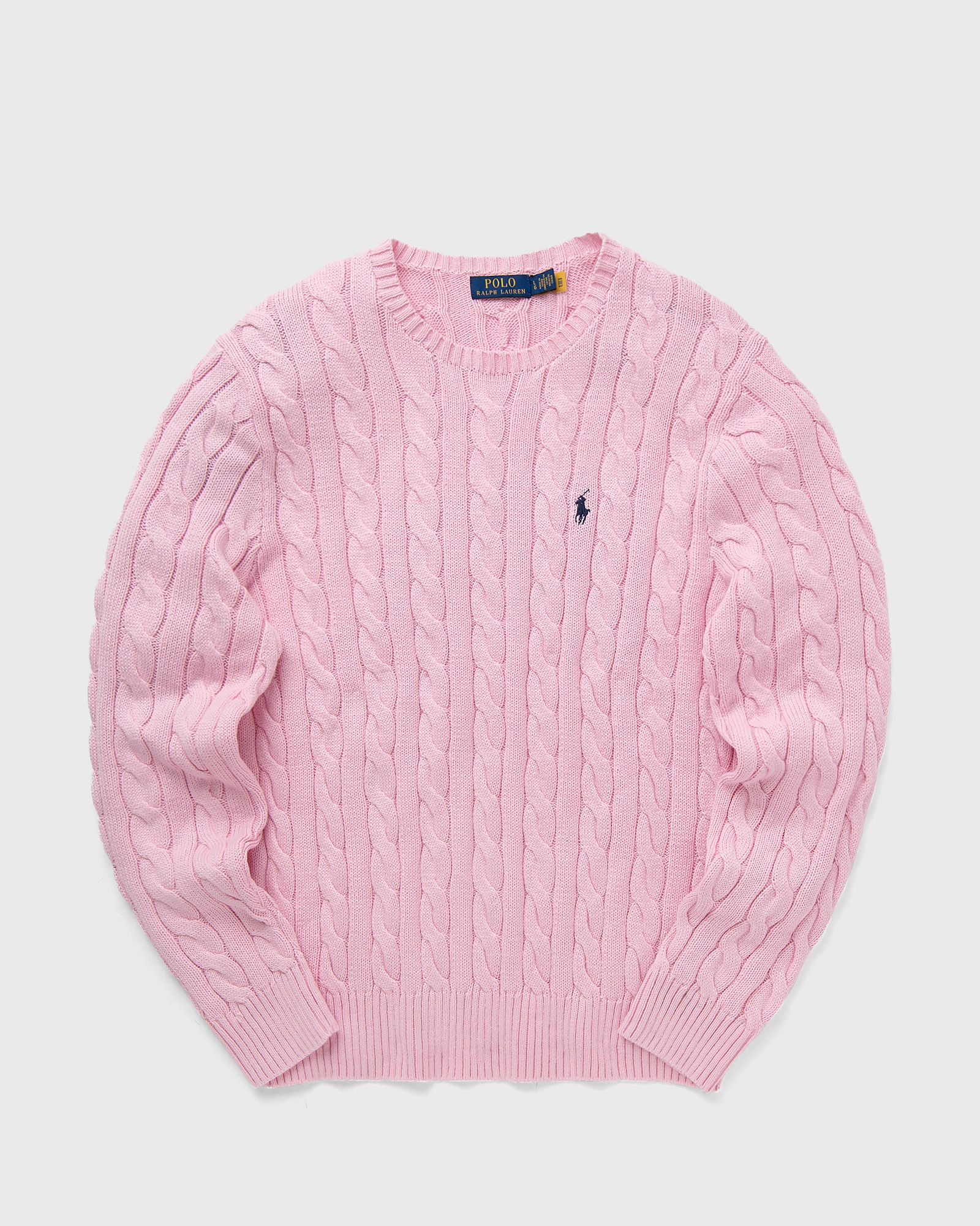 Polo Ralph Lauren LS DRIVER CN-LONG SLEEVE-PULLOVER men Pullovers pink in Größe:XL von Polo Ralph Lauren