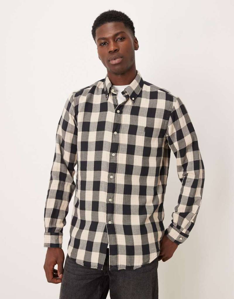 Polo Ralph Lauren - Langärmliges, kariertes Hemd in Creme und Schwarz Polo Ralph Lauren - Langärmliges, kariertes Hemd in Creme und Schwarz von Polo Ralph Lauren