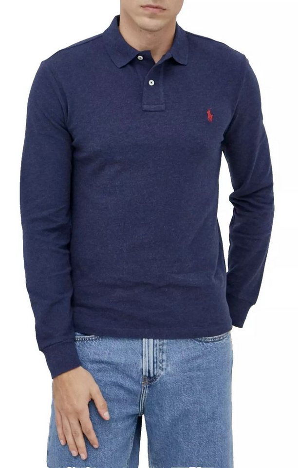 Polo Ralph Lauren Langarm-Poloshirt Herren Hemd Slim-Fit Weich, atmungsaktiv und angenehm auf der Haut von Polo Ralph Lauren