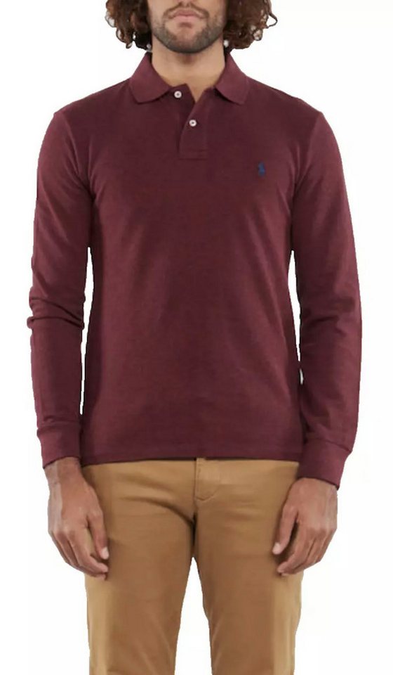 Polo Ralph Lauren Langarm-Poloshirt Herren Hemd Slim-Fit Weich, atmungsaktiv und angenehm auf der Haut von Polo Ralph Lauren