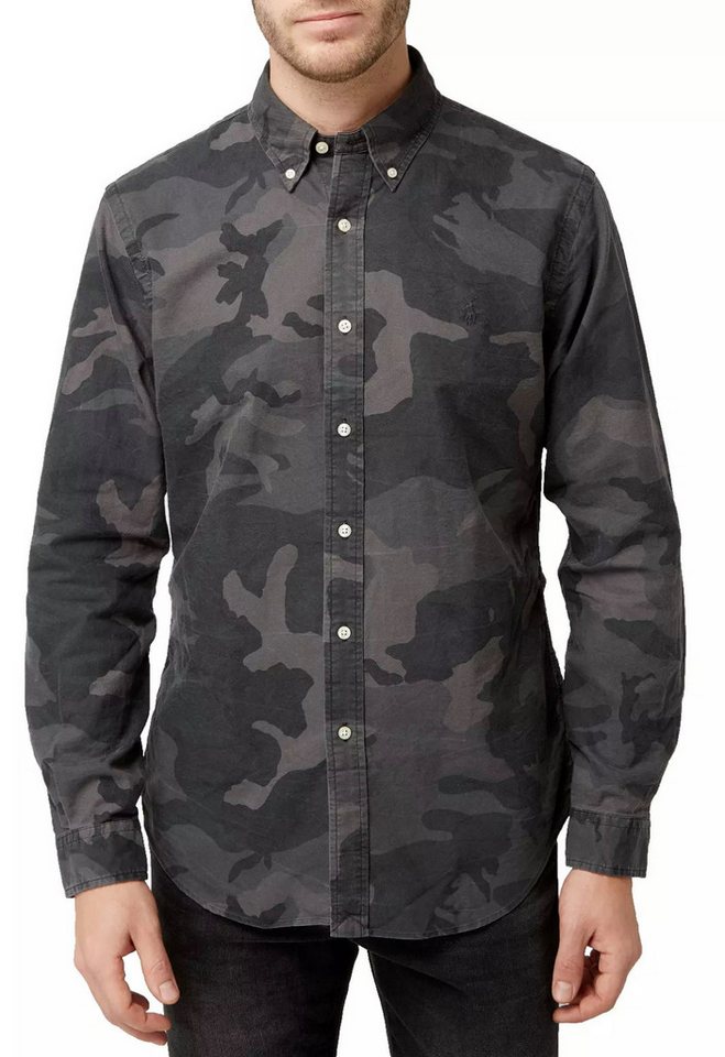 Polo Ralph Lauren Langarmhemd Herren Hemd Camouflage Slim-Fit Slim-Fit-Hemd im Camouflage-Muster mit Button-down-Kragen von Polo Ralph Lauren