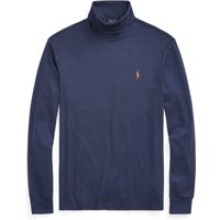 Polo Ralph Lauren Leichter Rollkragenpullover in Jersey-Qualität mit Logo-Stickerei in L von Polo Ralph Lauren