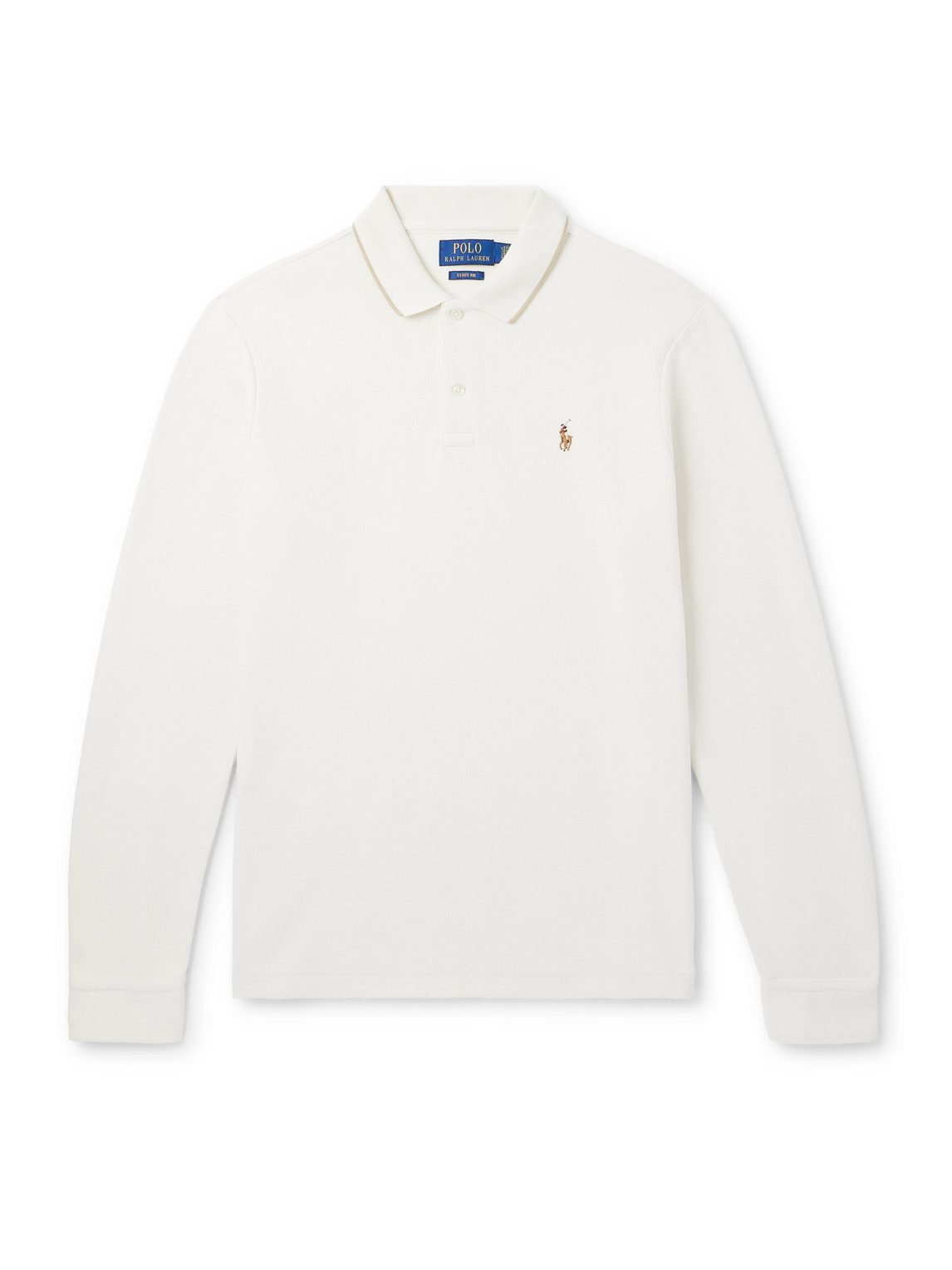 Polo Ralph Lauren - Logo-Embroidered Cotton-Jersey Polo Shirt - Men - Neutrals - XXL von Polo Ralph Lauren