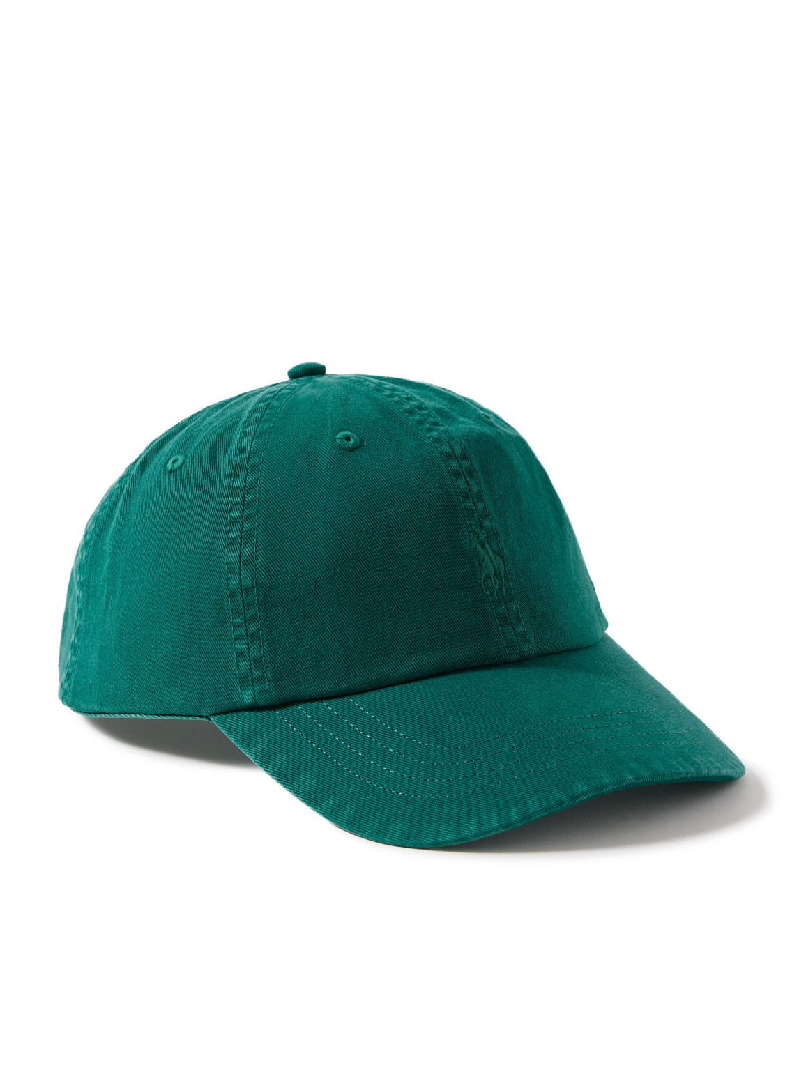 Polo Ralph Lauren - Logo-Embroidered Cotton-Twill Baseball Cap - Men - Green von Polo Ralph Lauren